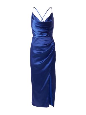Вечерна рокля Luxuar синьо