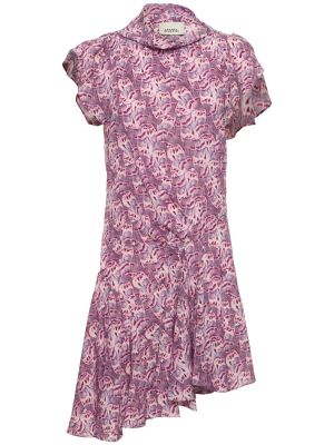 Hedvábné mini šaty Isabel Marant