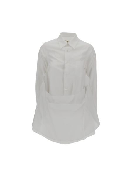 Biała koszula Comme Des Garcons, biały