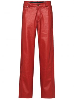 Pantalones rectos Y/project rojo