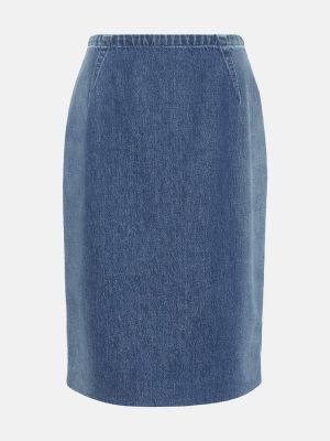 Traper suknja Versace plava