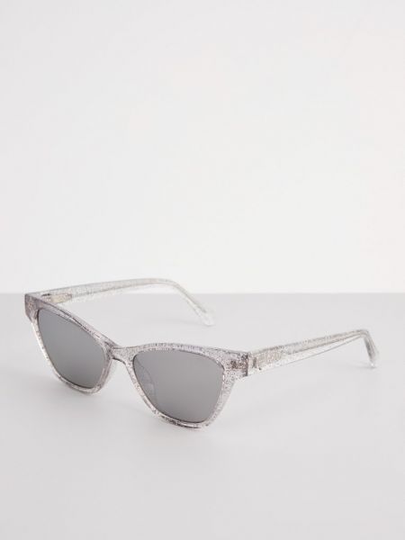 Okulary przeciwsłoneczne Chiara Ferragni srebrne