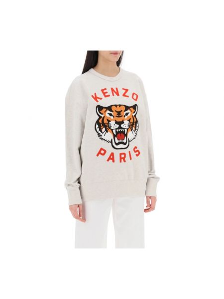 Oversize hoodie mit tiger streifen Kenzo