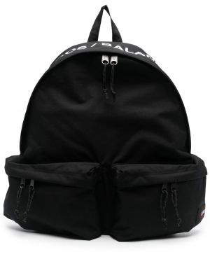 Trykt zip ryggsekk Eastpak svart