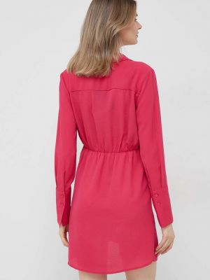 Mini šaty Vero Moda růžové