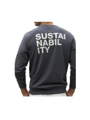 Sweatshirt mit rundem ausschnitt Ecoalf grau
