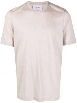 T-shirt a maniche corte D4.0 beige