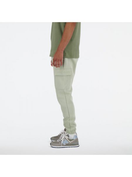 Pantalon cargo New Balance vert
