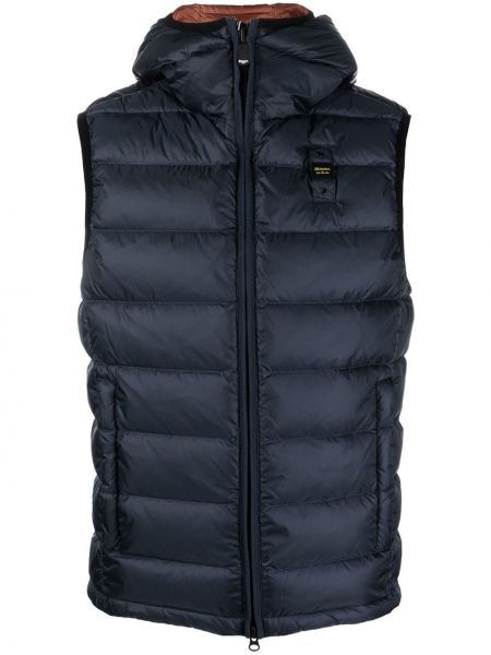 Hette vest Blauer blå