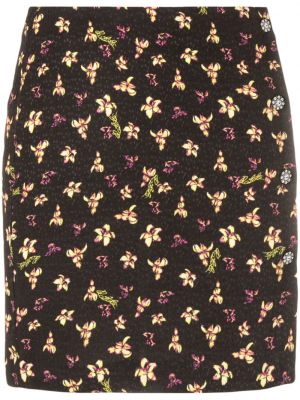 Jacquard mini suknja s cvjetnim printom Rotate