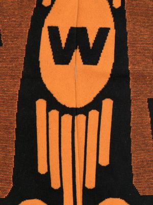 Skarpety bawełniane z nadrukiem Walter Van Beirendonck