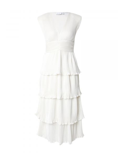 Κοκτέιλ φόρεμα Vila λευκό