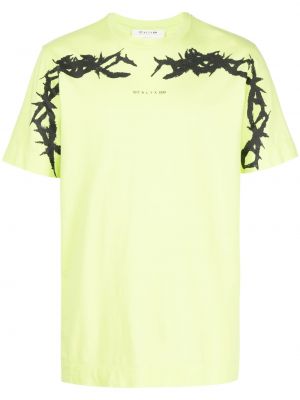 Тениска с принт 1017 Alyx 9sm зелено