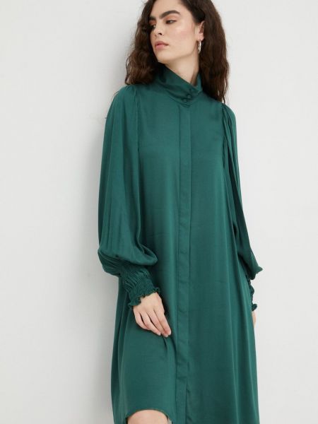 Sukienka mini Bruuns Bazaar zielona