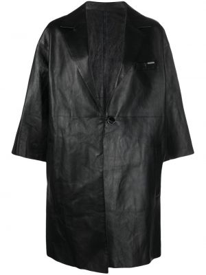 Kožená bunda Drome černá