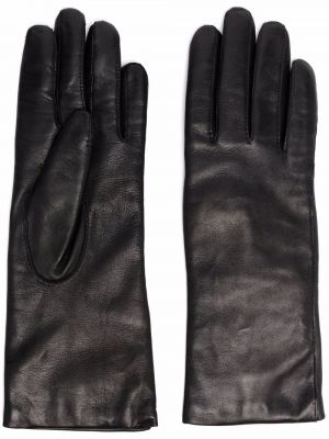 Rękawiczki skórzane Mackintosh czarne