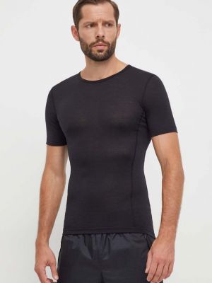 Koszulka z wełny merino Adidas Terrex czarna