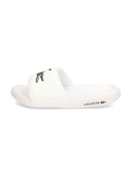 Pantofle Lacoste bílé