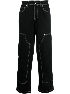 Pantaloni din bumbac Arte negru