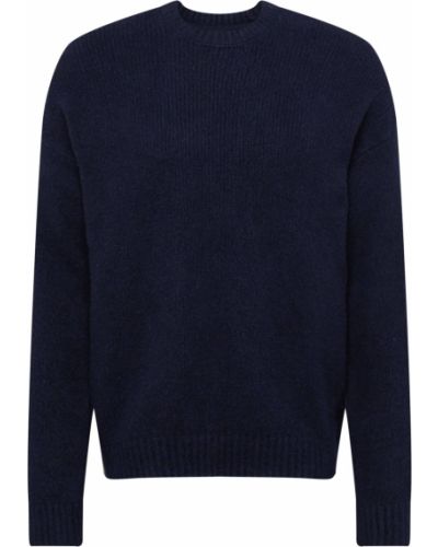 Пуловер Abercrombie & Fitch синьо