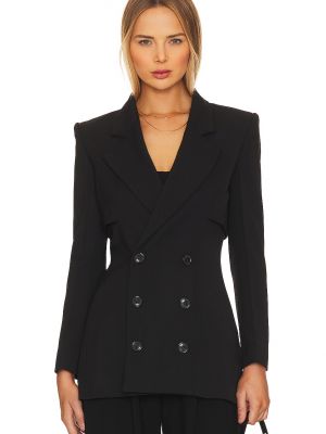 Приталенный пиджак Frame черный