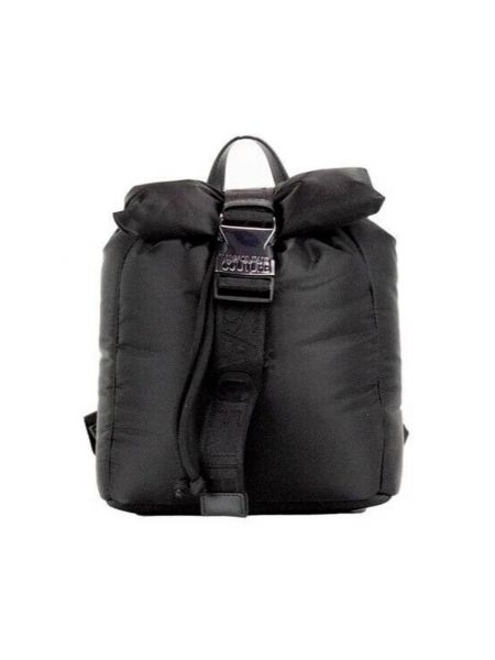 Nylon rucksack mit schnalle Versace schwarz