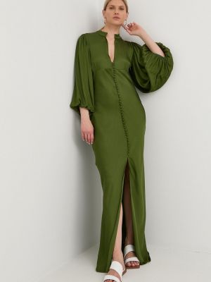 Birgitte Herskind ruha zöld, maxi, testhezálló