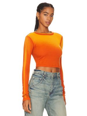 Camicia di cotone Cotton Citizen arancione