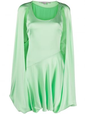 Mini-abito con motivo a stelle Stella Mccartney verde