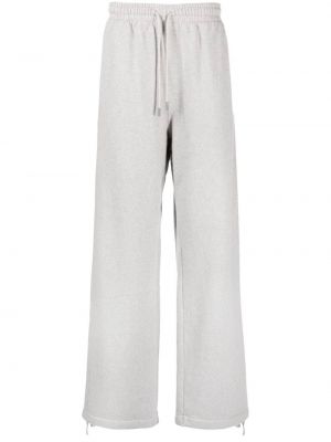 Voľné bavlnené teplákové nohavice Off-white