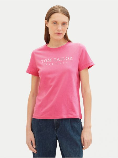 T-shirt Tom Tailor rosa