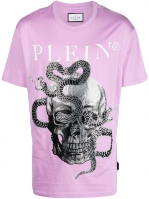 Majica Philipp Plein ljubičasta