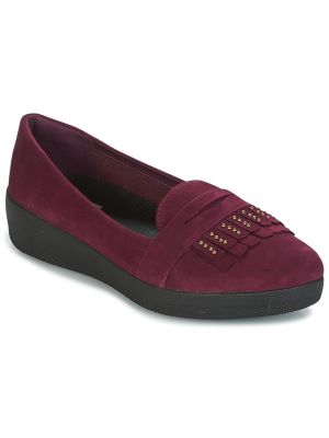Pantofi loafer Fitflop violet