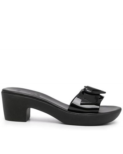 Сабо с пряжкой Ancient Greek Sandals, черные