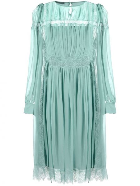 Silke dress Alberta Ferretti grønn