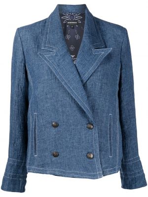 Lang blazer Emporio Armani blå