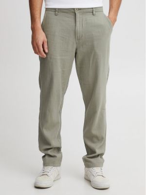 Slim fit chinos Solid zelené