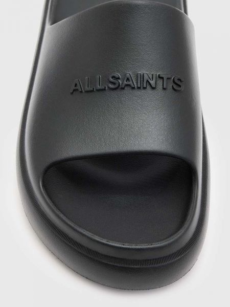 Pantofle Allsaints černé
