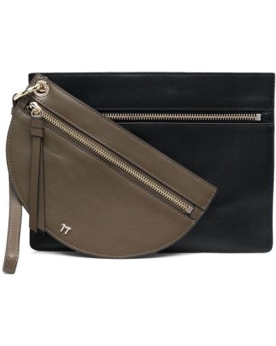 Zip clutch Tila March svart