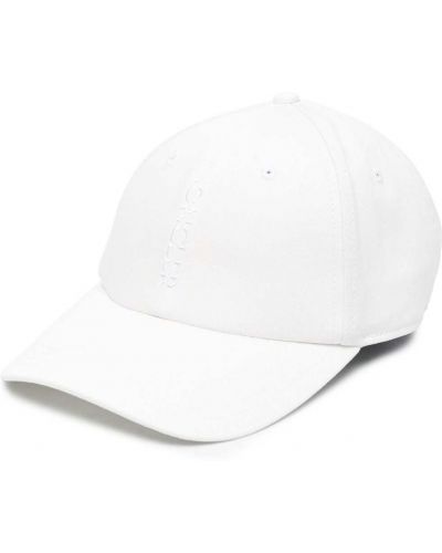 Brodert cap Moncler hvit