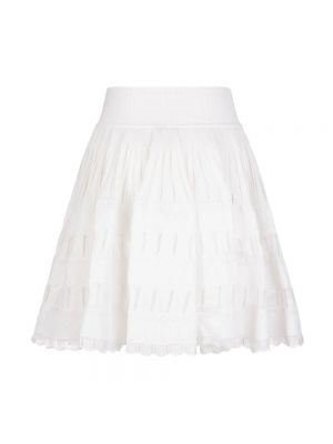Mini spódniczka Alaïa biała