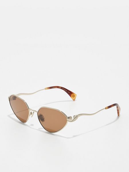 Okulary przeciwsłoneczne Lanvin złote