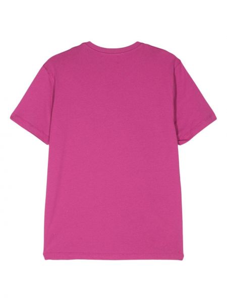 Medvilninis marškinėliai Vilebrequin rožinė
