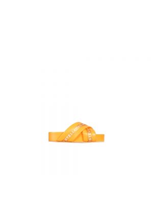 Sandały Stella Mccartney pomarańczowe