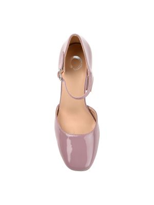 Туфли на каблуке Journee Collection фиолетовые