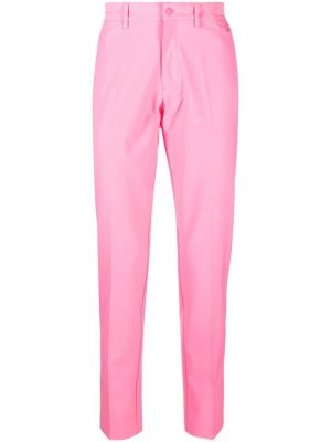 Pantaloni cu picior drept J.lindeberg roz