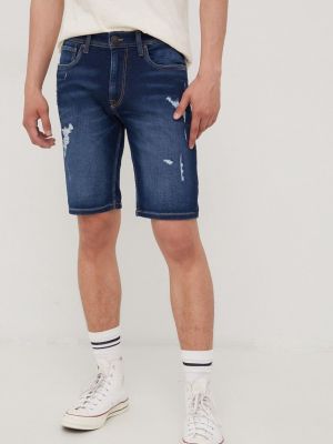 Kratke traper hlače Produkt By Jack & Jones plava