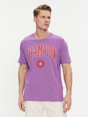 Priliehavé tričko Champion fialová