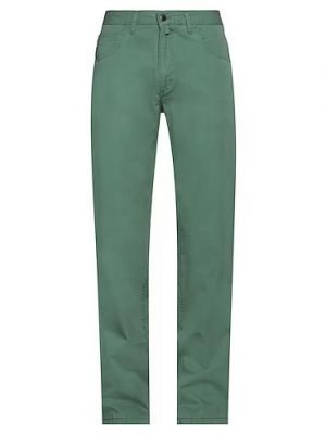 Прямые брюки с карманами Barbour зеленые