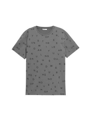 Tričko s krátkými rukávy Outhorn šedé